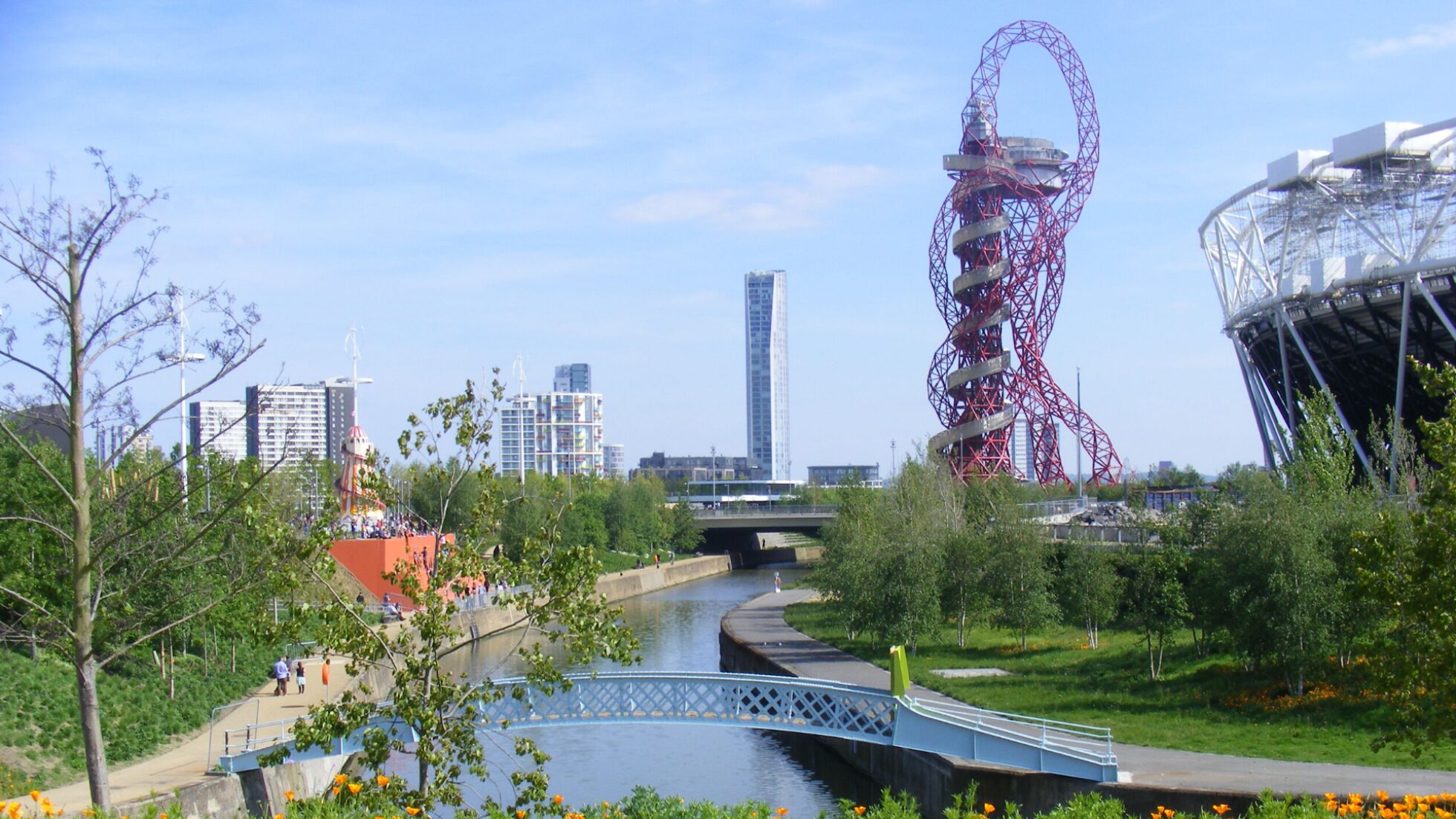 Lee Valley Hockey and Tennis Centre is located in the north of Queen Elizabeth Olympic Park