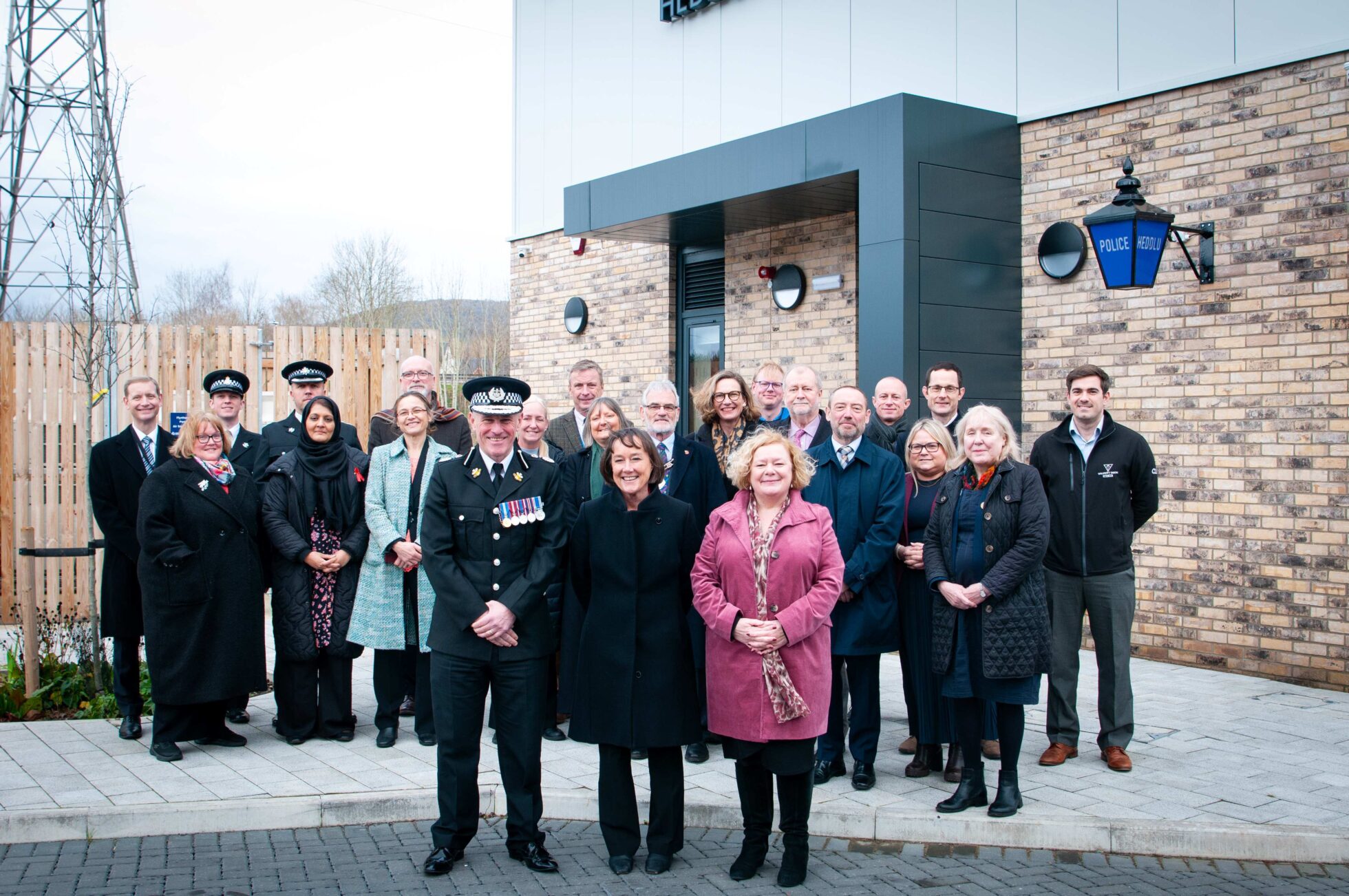 Heddlu Gwent Police Abergavenny opening