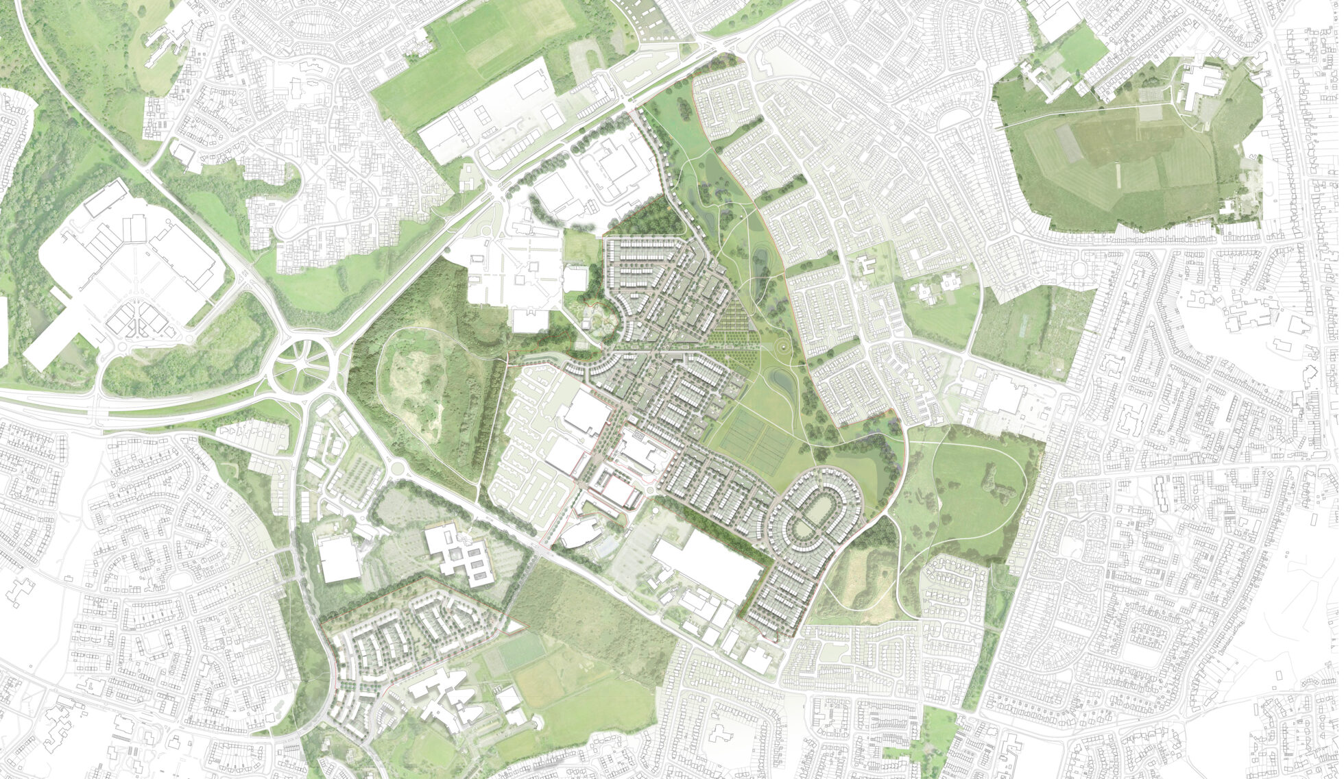 Hengrove Park and Hartcliffe Campus Residential masterplan.jp