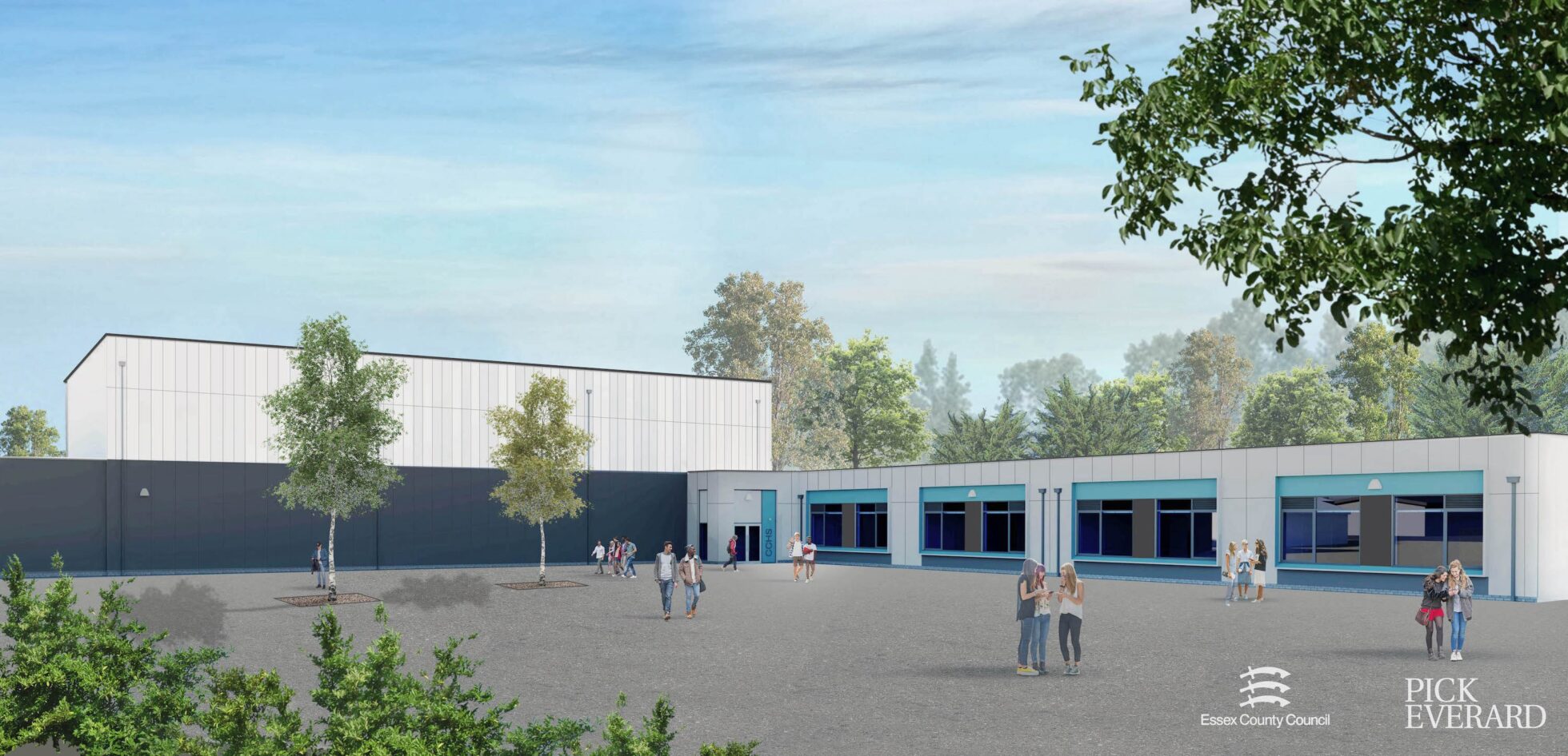 The modular units will be installed at Clacton County High School in Clacton on Sea The Colne Community School and College in Brightlingsea and Sweyne Park School in Rayleigh