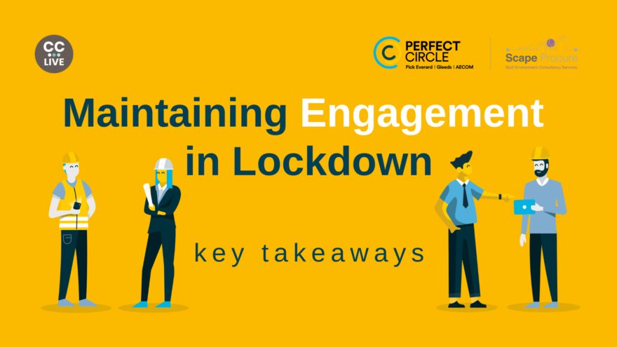 Perfect Circle Maintaining Engagement Lockdown Survey Results